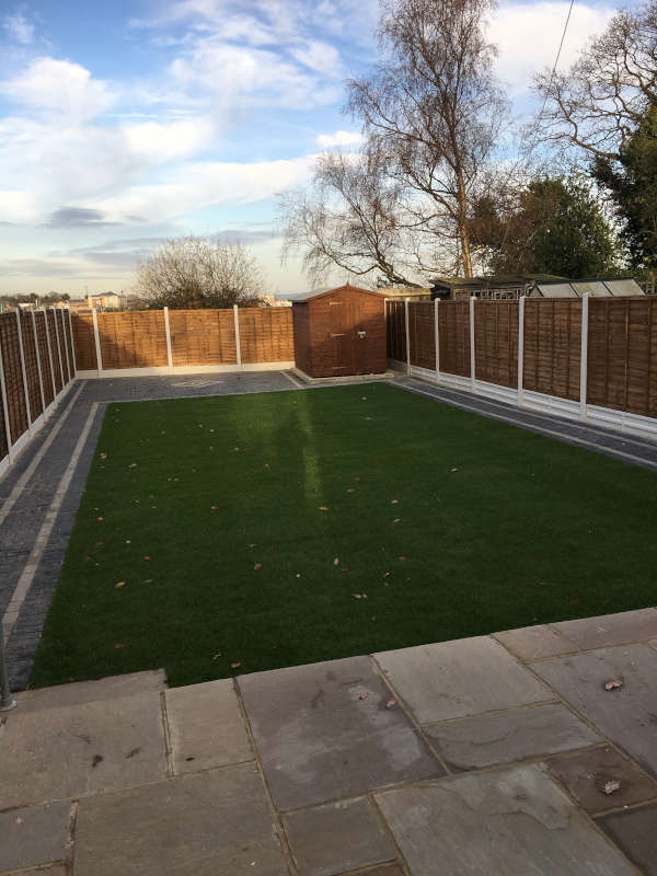 block paving fencing landscaping project 05